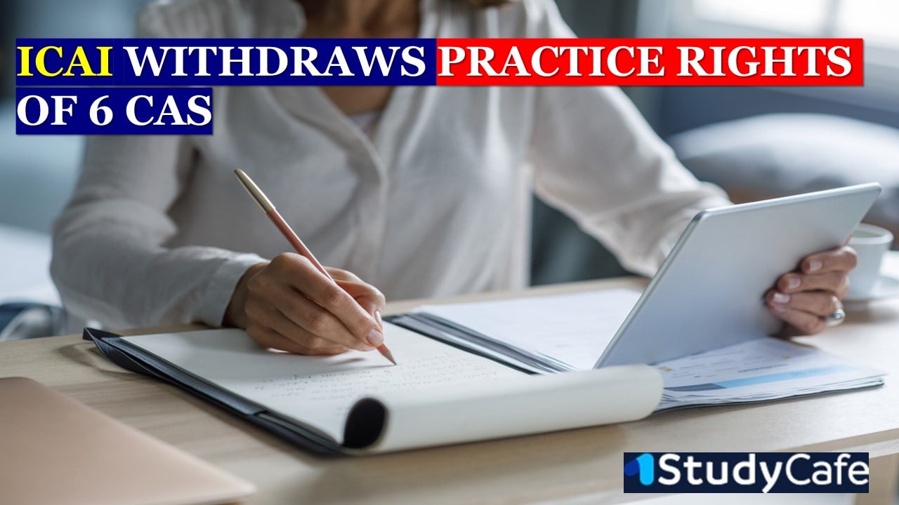 ICAI Cancels CA Practice Certificates Over Non-Payment of Fees