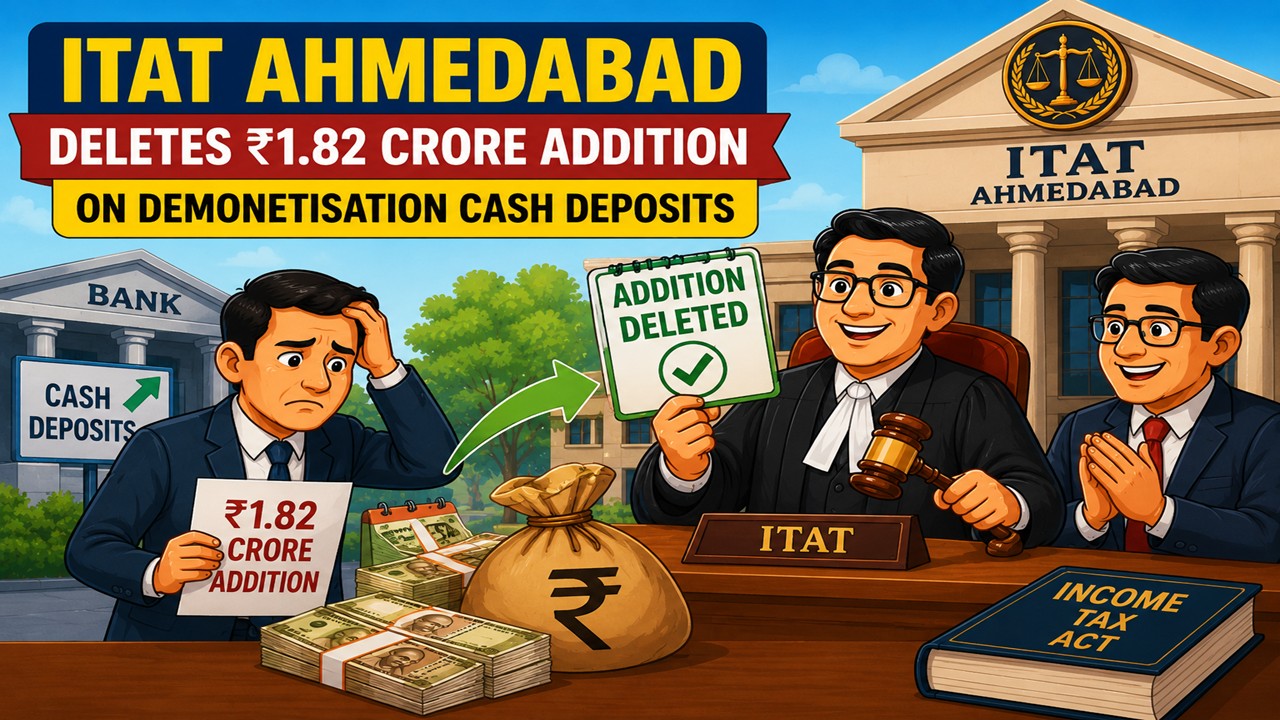 ITAT Ahmedabad Deletes Rs 52 Lakh Addition based on information received through Insight Portal