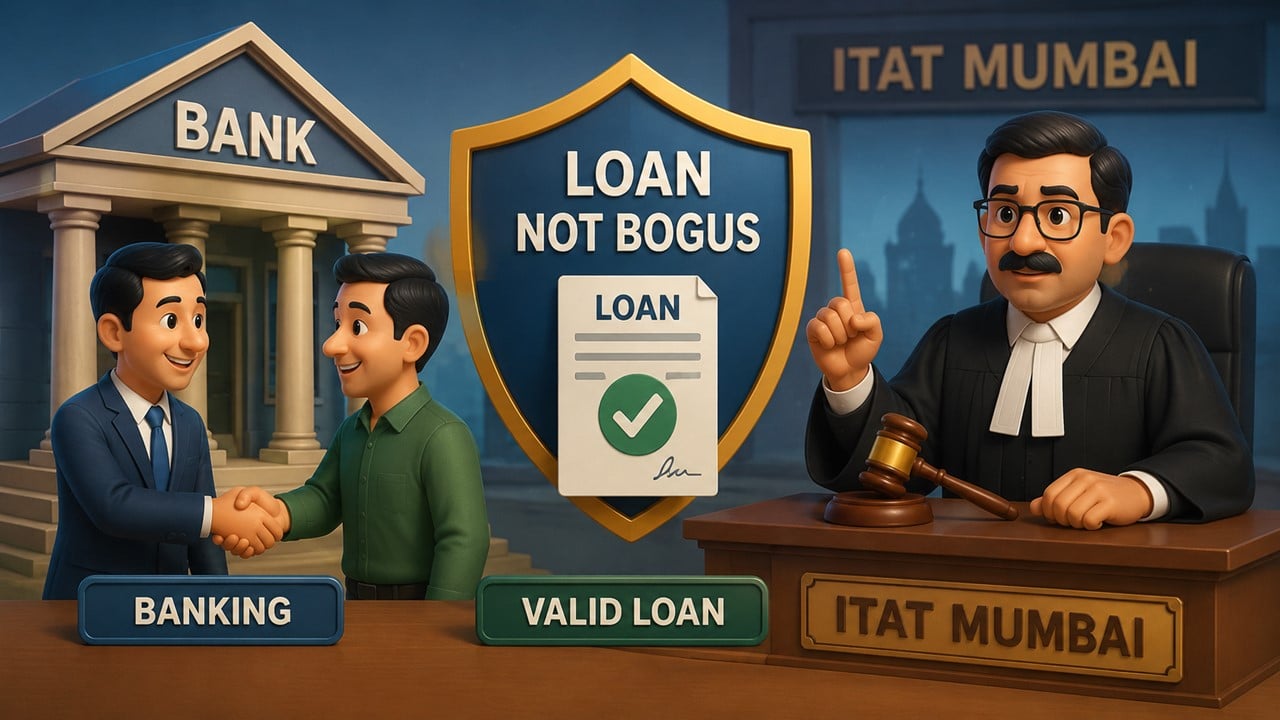 Loan Through Banking Channels Cannot Be Treated Bogus: ITAT Mumbai