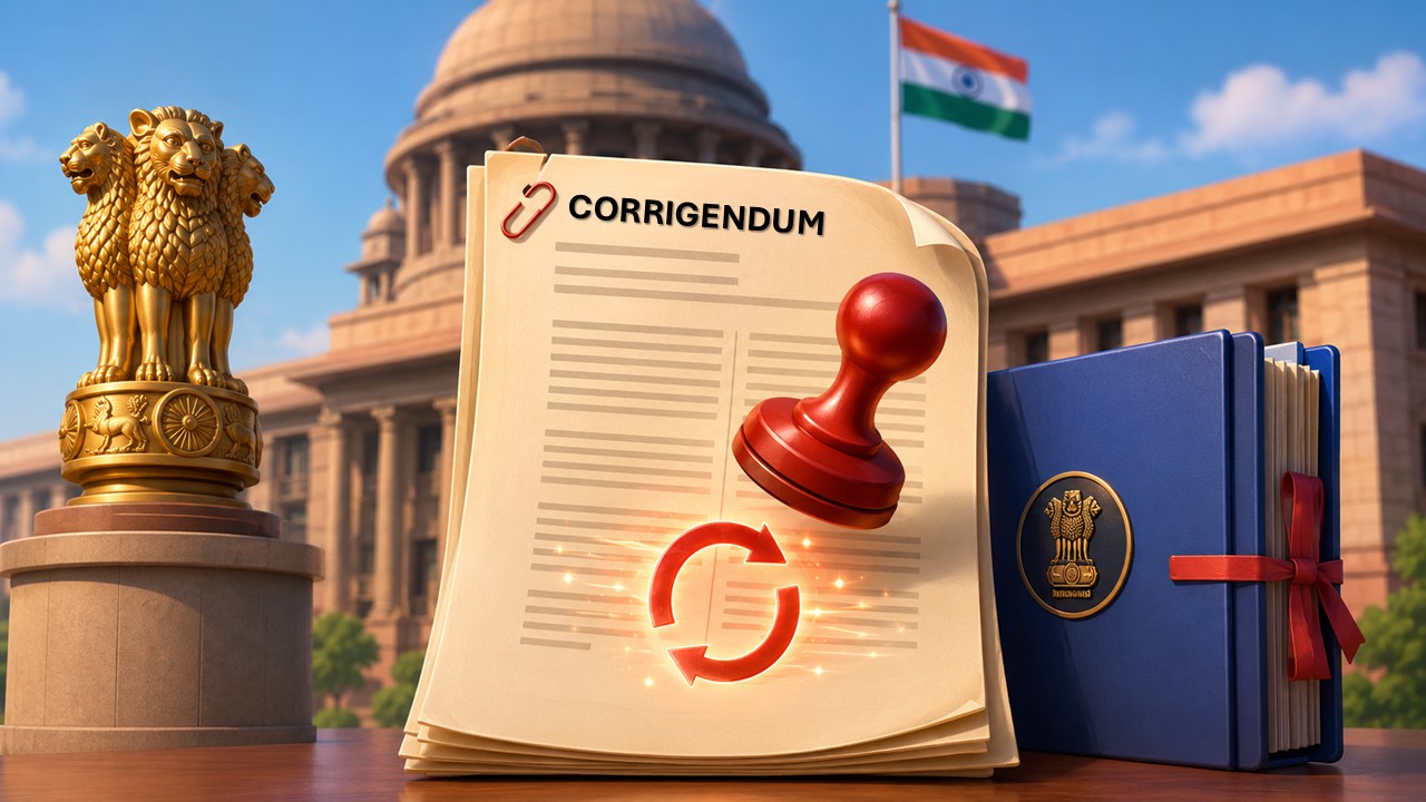 Ministry Issues Official Corrigendum to Hindi Version of GST Settlement Notification