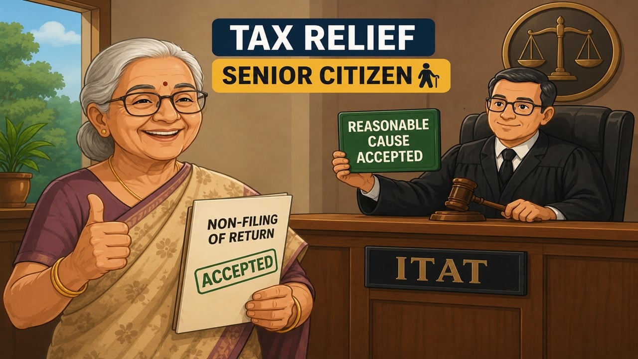 Senior Citizen Taxpayer Gets Relief as ITAT Accepts Reasonable Cause for Non-Filing of Return