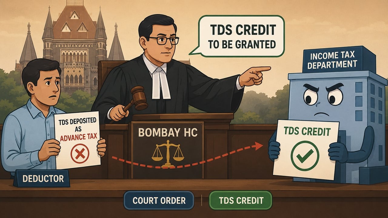 Bombay HC Directs Income Tax Dept. to Grant TDS Credit Despite Wrong Deposit as Advance Tax by Deductor