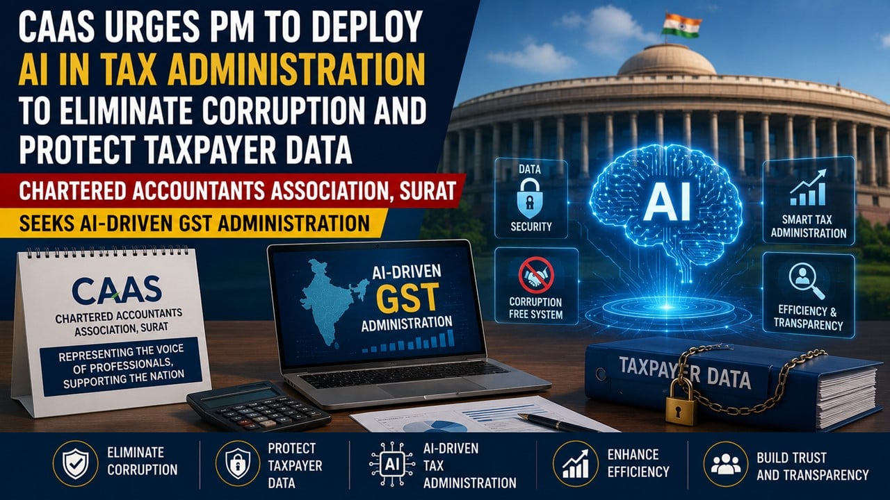 CAAS Urges PM to Deploy AI in Tax Administration to Eliminate Corruption and Protect Taxpayer Data