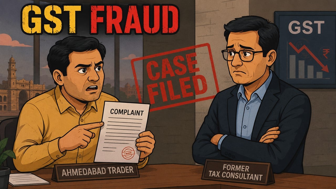 GST Fraud Shock: Ahmedabad Trader Files Case Against Former Tax Consultant