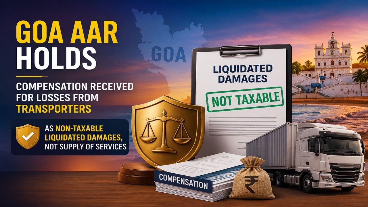 AAR Holds Compensation Received for Losses from Transporters as Non-Taxable Liquidated Damages