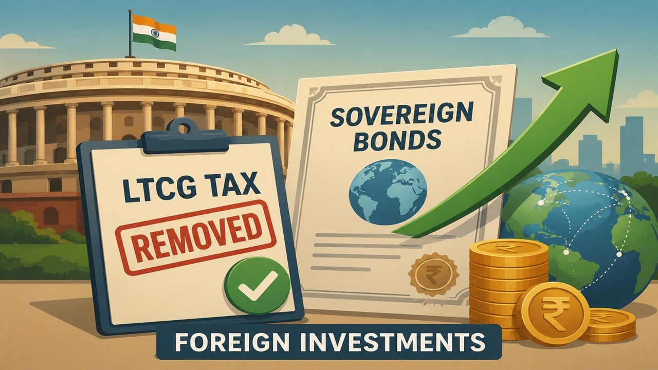 Government Removes LTCG Tax on Foreign Investments in Sovereign Bonds