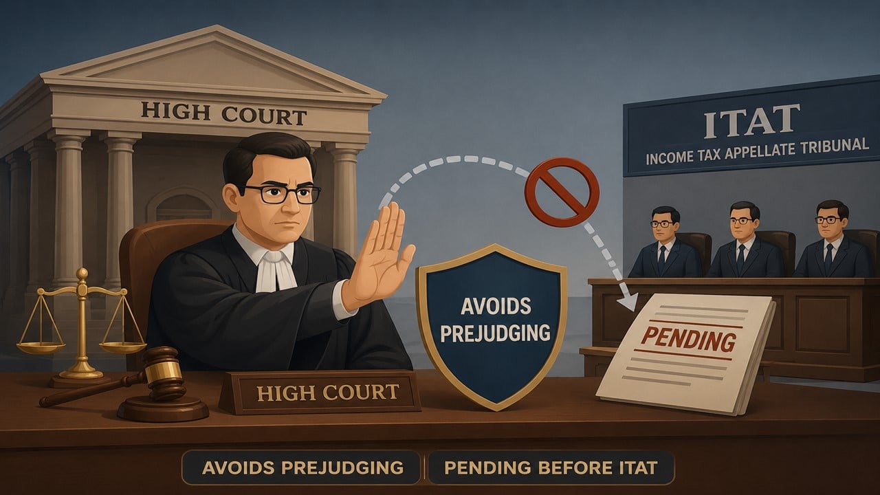 High Court Avoids Prejudging Issues Already Pending Before ITAT