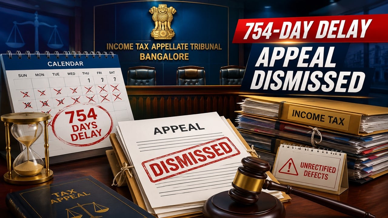 Transport Operator’s Income Tax Appeal Dismissed After 754-Day Delay and Failure to Rectify Filing Defects