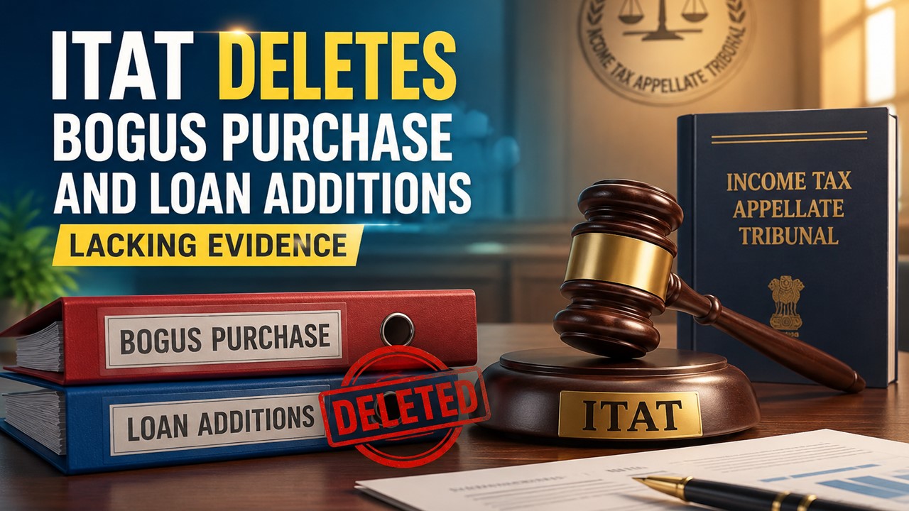 ITAT Deletes Bogus Purchase and Loan Additions Lacking Evidence