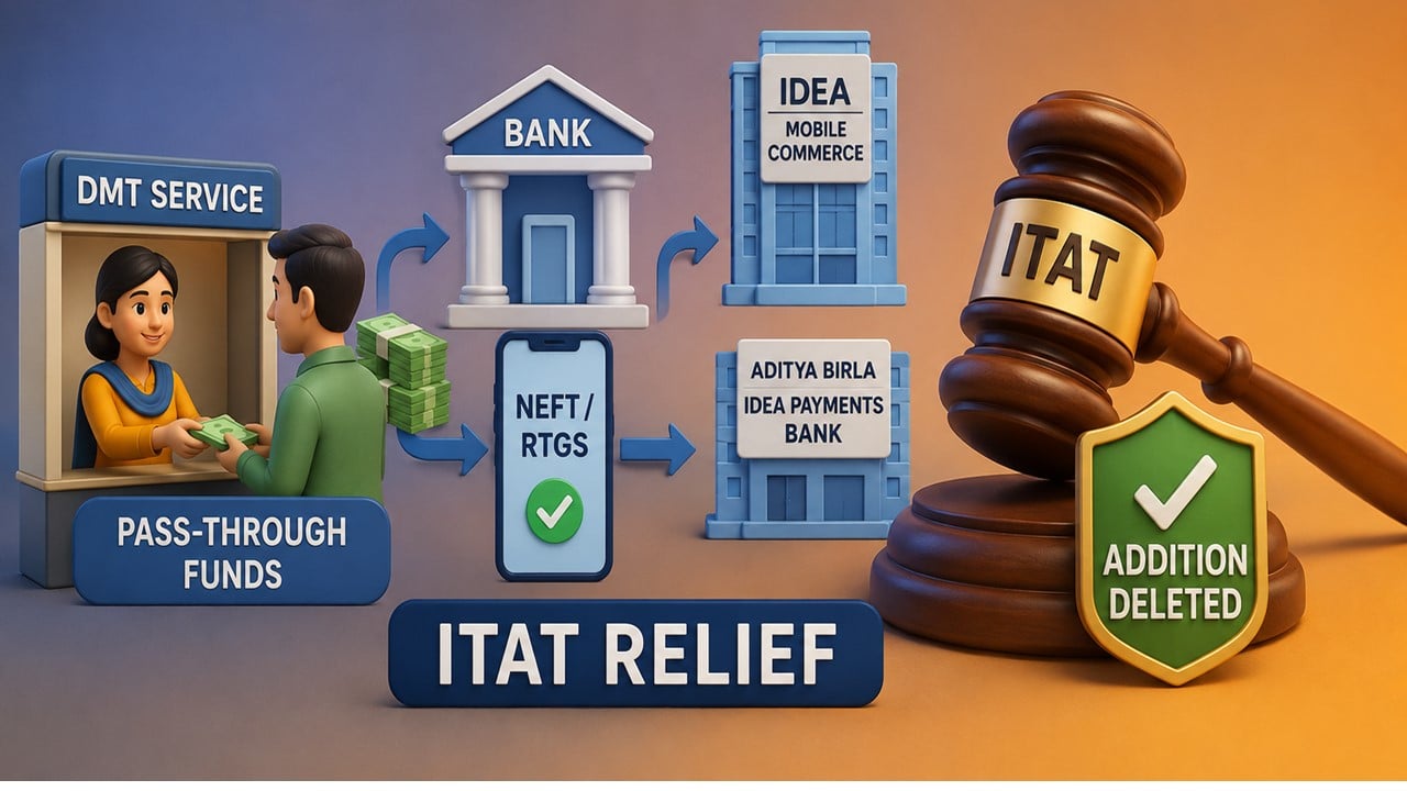 ITAT Deletes Rs 86.98 Lakh Addition on Cash Deposits Routed for DMT Transactions