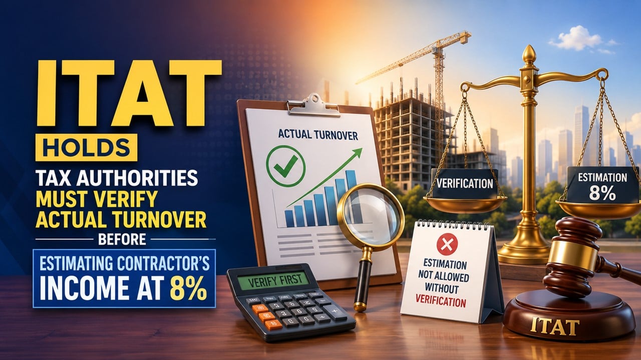 Civil Contractor Faced Rs. 1.51 Crore Addition After AO Applied 10% Profit Rate on Rs. 26.94 Crore Receipts; ITAT Orders Fresh Examination and 8% Profit Estimation