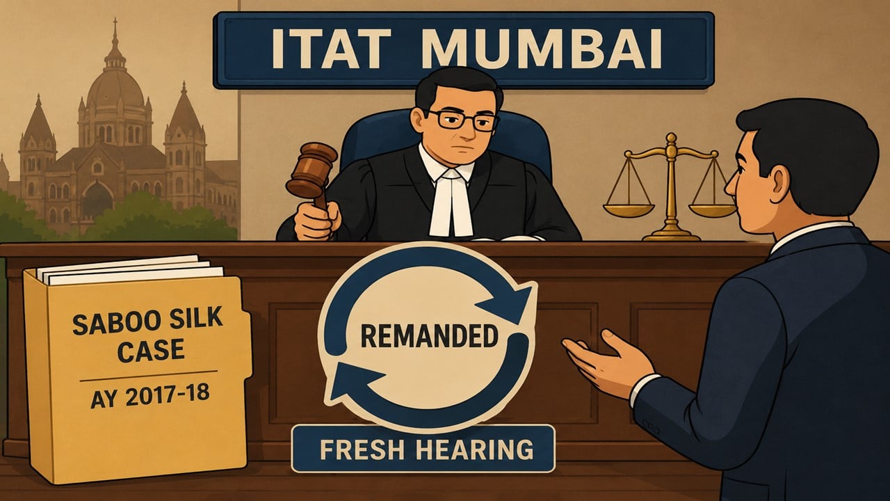 ITAT Mumbai Remands Case to CIT(A) Over Denial of Adequate Opportunity and Unconsidered Submissions