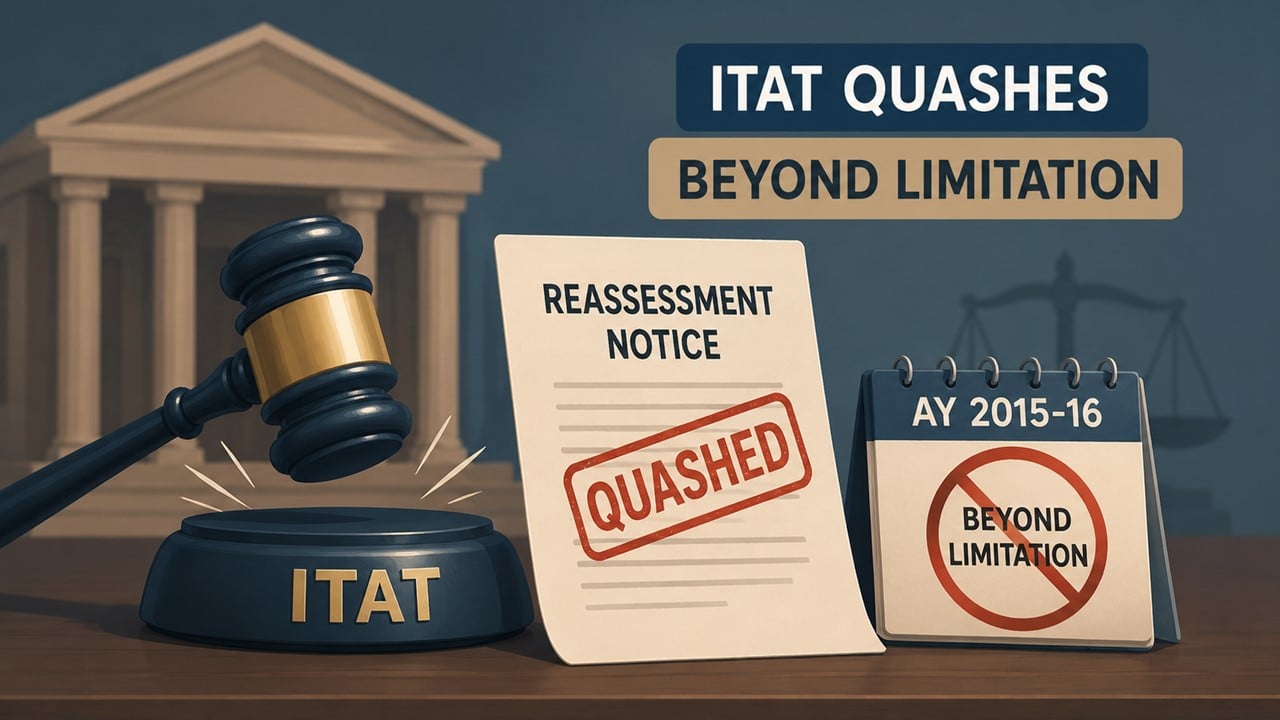 ITAT Quashes Reassessment Notice Issued Beyond Limitation for AY 2015-16