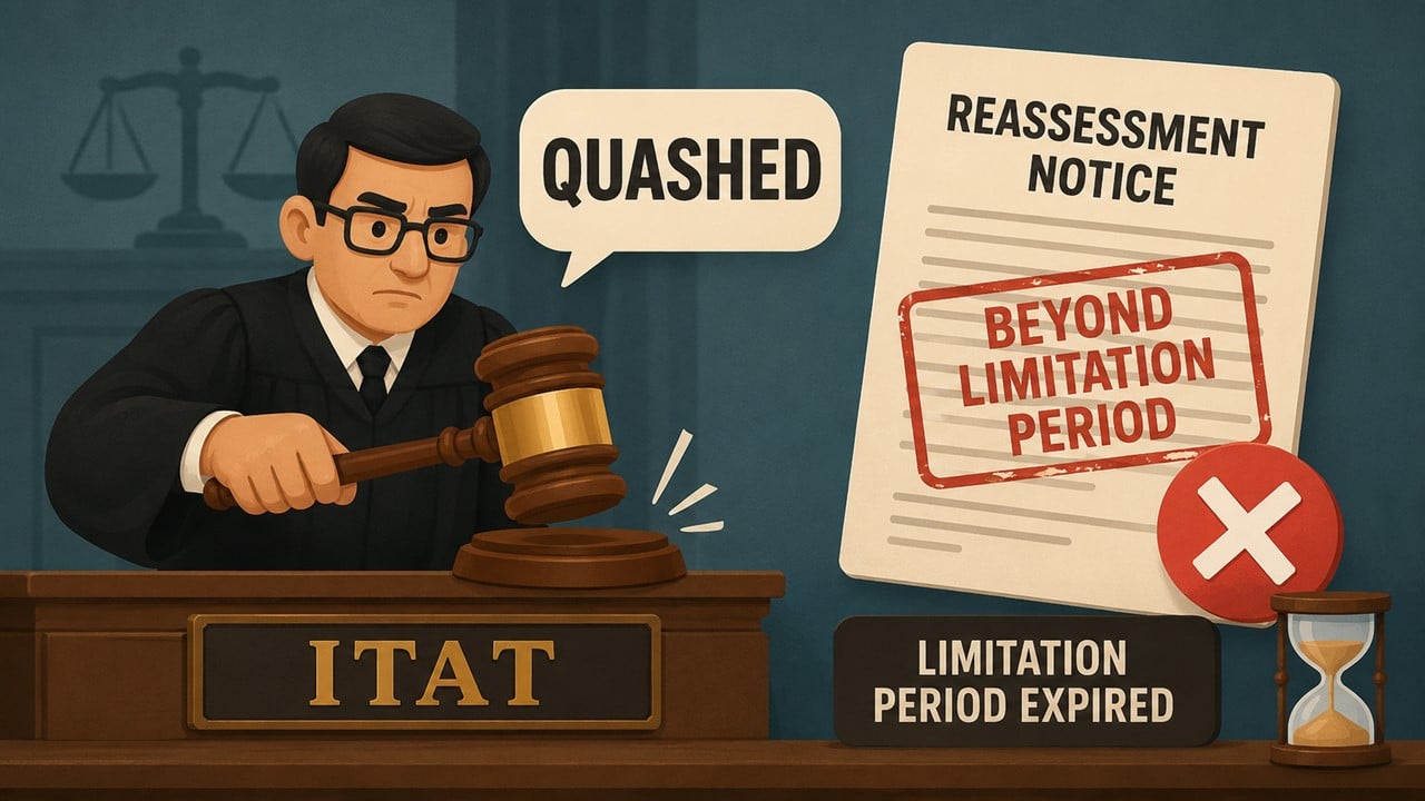Property Sale of 1.18 Crore Led to Reassessment; ITAT Cancels Proceedings as Income Tax Notice Was Issued Beyond Time Limit