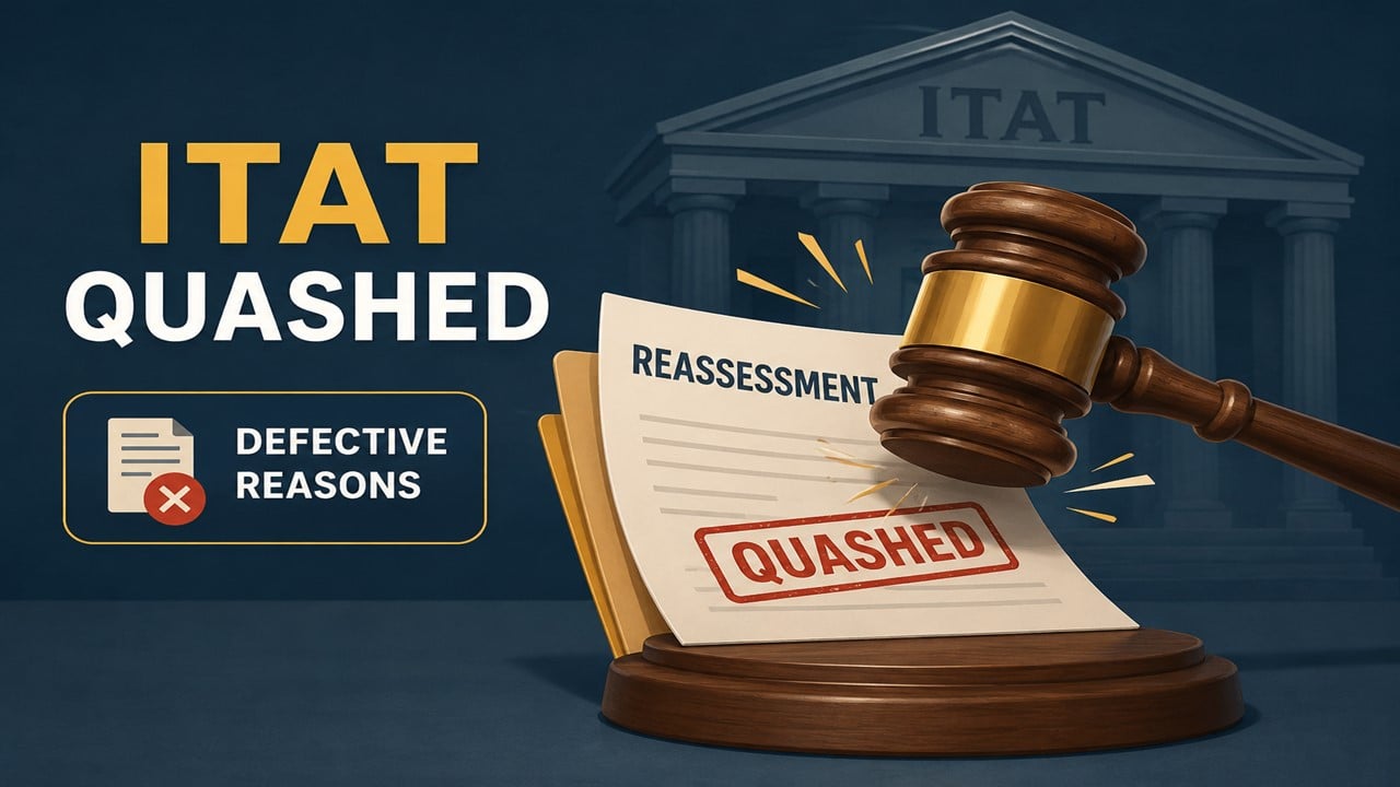 ITAT Quashes Reassessment for AY 2012-13, Cites Defective Reasons for Reopening