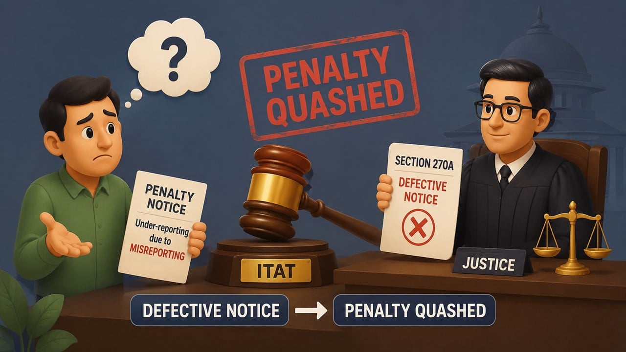 ITAT Quashes Rs 6.77 Lakh Penalty Over Defective Section 270A Notice