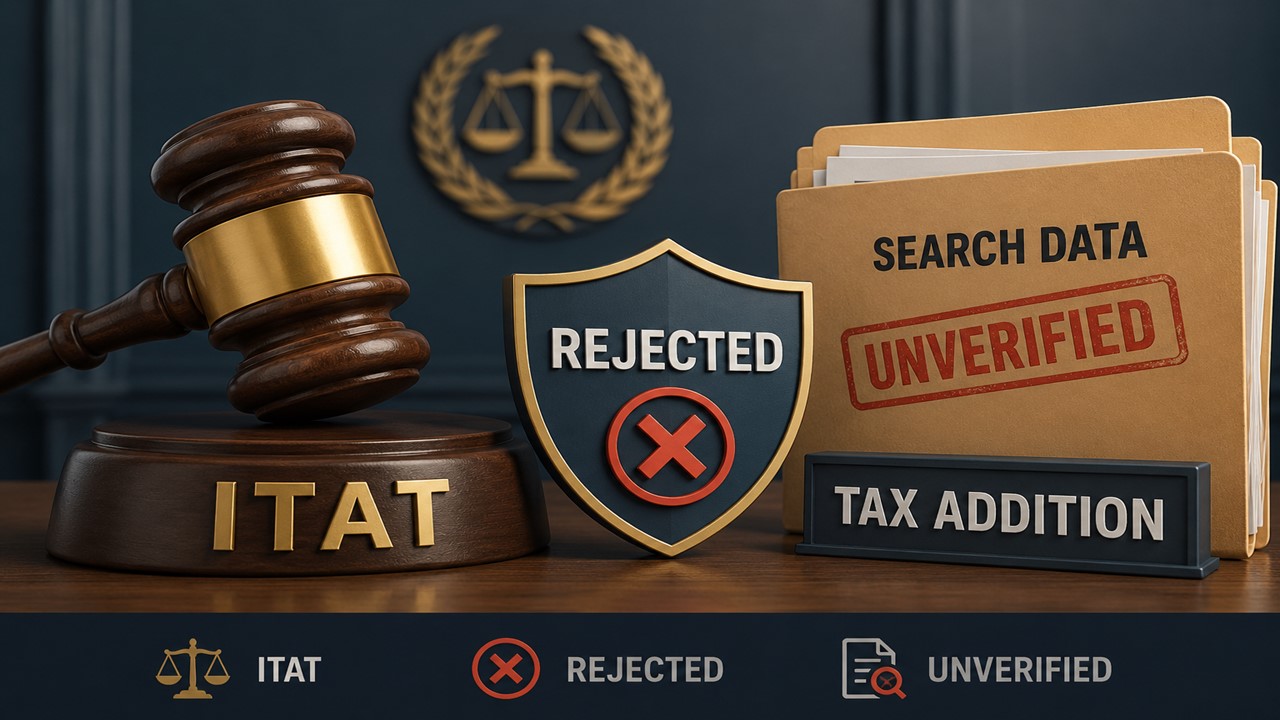 ITAT Rejects Tax Addition Based on Unverified Search Data