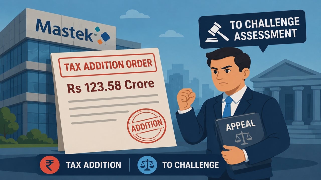 Mastek Receives Rs 123.58 Crore Tax Addition Order, To Challenge Assessment