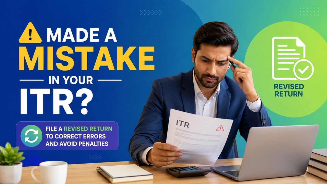 Made a Mistake in Your ITR? File a Revised Return to Correct Errors and Avoid Penalties