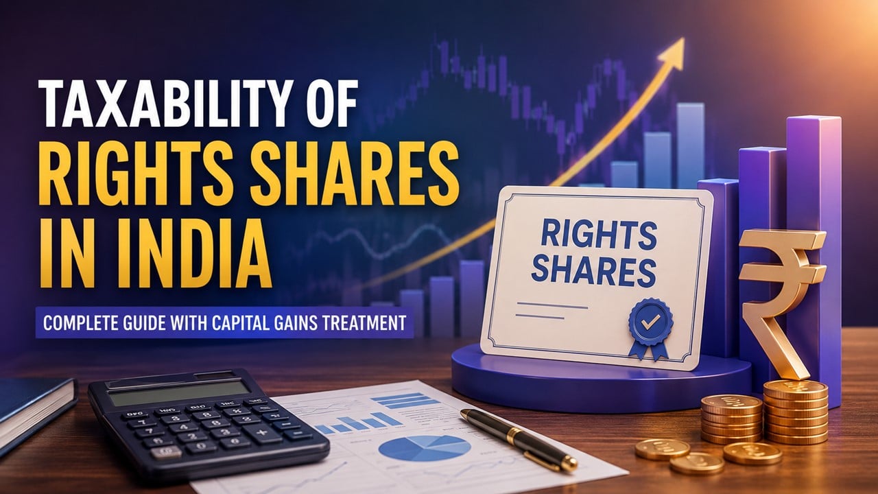 Taxability of Rights Shares in India: Complete Guide with Capital Gains Treatment