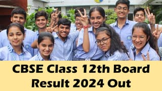 CBSE Class 12th Board Result 2024 Out: CBSE announced class 12th Results; 87.98% Pass Exam